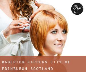 Baberton kappers (City of Edinburgh, Scotland)