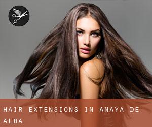 Hair extensions in Anaya de Alba
