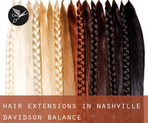 Hair extensions in Nashville-Davidson (balance)