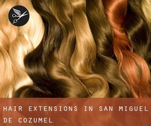 Hair extensions in San Miguel de Cozumel