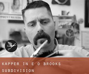 Kapper in E O Brooks Subdivision