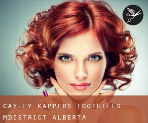 Cayley kappers (Foothills M.District, Alberta)
