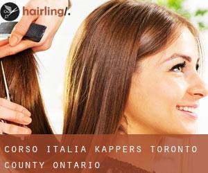 Corso Italia kappers (Toronto county, Ontario)