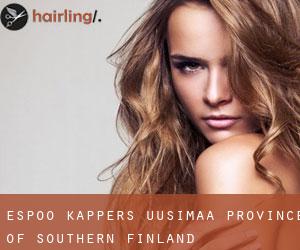 Espoo kappers (Uusimaa, Province of Southern Finland)